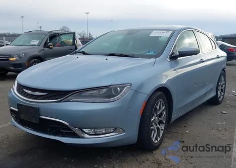 2015 Chrysler 200 C from USA, damaged, VIN 1C3CCCEG0FN616017